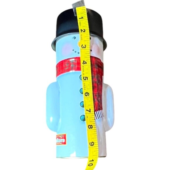 Lot of 4 Snowmen: Thermometer, Photo Frame, Tin, Figurine - Picture 5 of 11